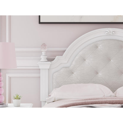Signature Design by Ashley Kozlani Full Upholstered Panel Bed with Storage PCB1819 - 187/PCB1819 - 150/PCB1819 - 84/B100 - 12 - American Furniture of Slidell