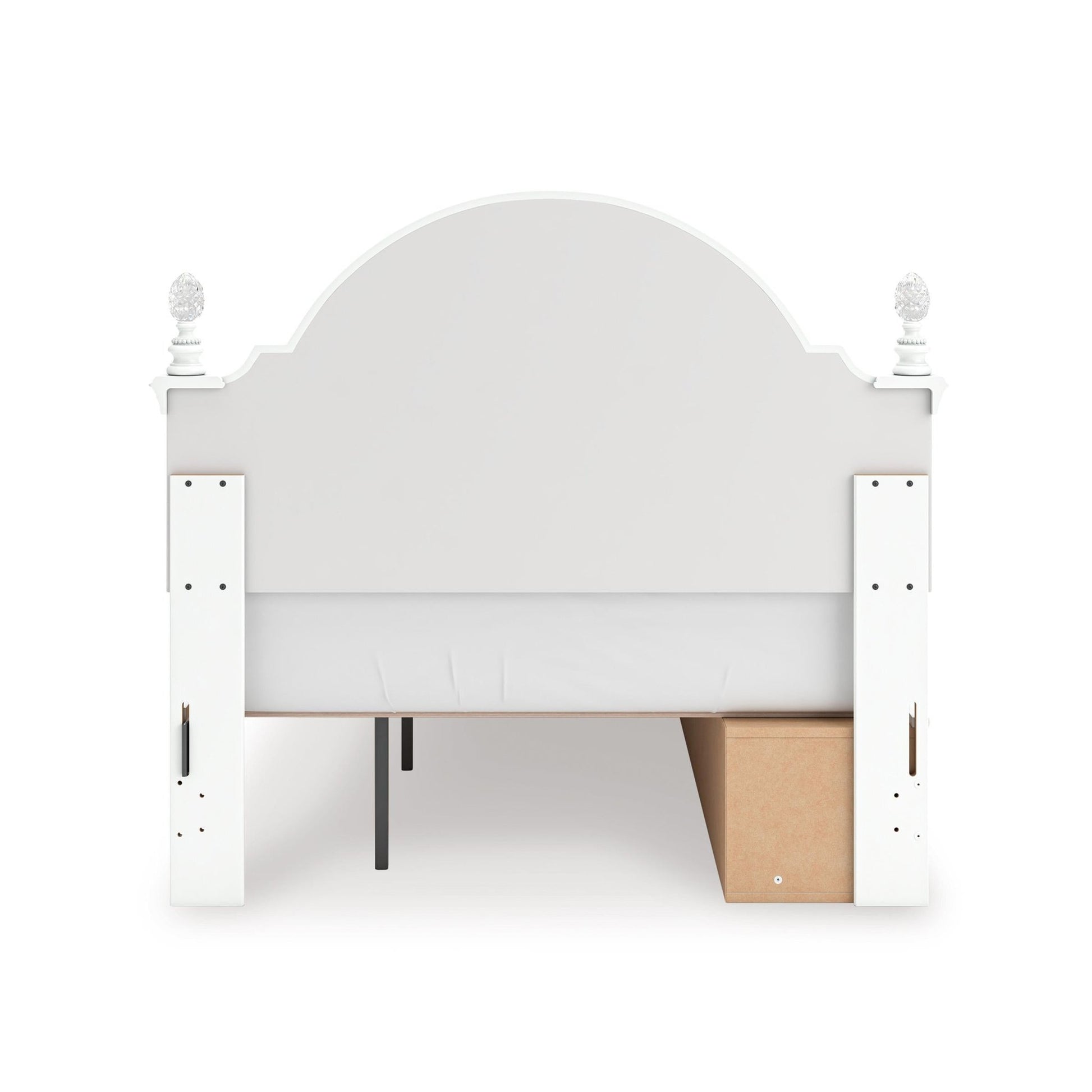 Signature Design by Ashley Kozlani Full Upholstered Panel Bed with Storage PCB1819 - 187/PCB1819 - 150/PCB1819 - 84/B100 - 12 - American Furniture of Slidell