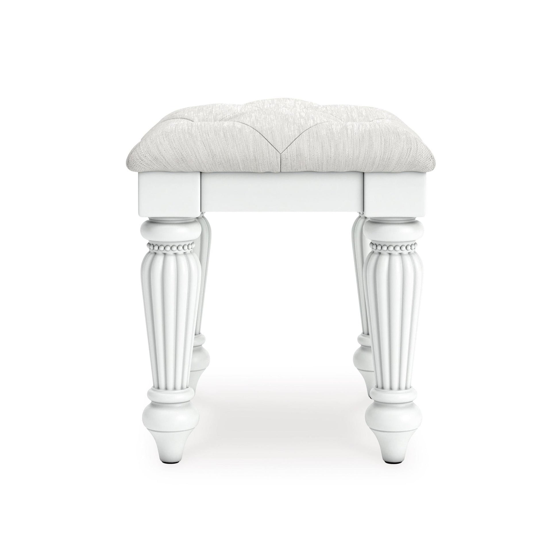 Signature Design by Ashley Kozlani PCB1819 - 01 Vanity Upholstered Stool - American Furniture of Slidell