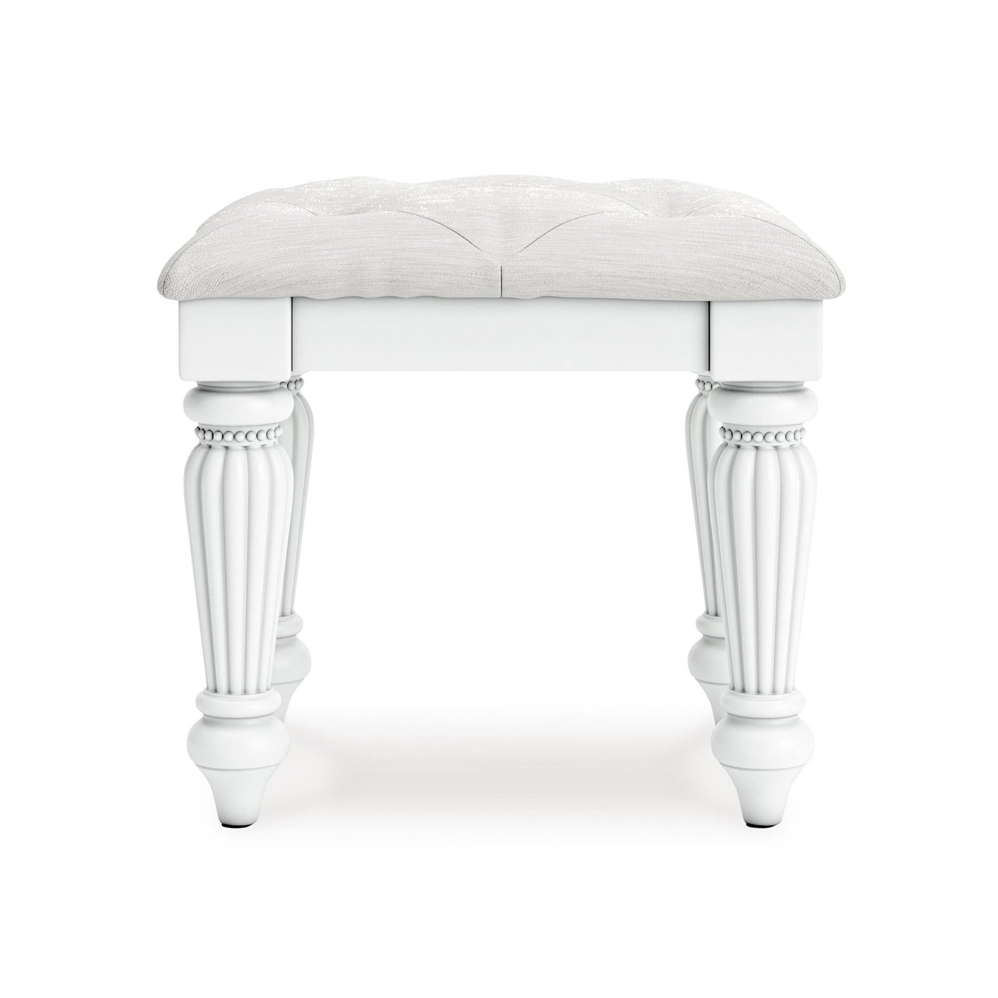 Signature Design by Ashley Kozlani PCB1819 - 01 Vanity Upholstered Stool - American Furniture of Slidell