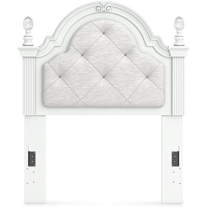 Signature Design by Ashley Kozlani PCB1819 - 153 Twin Upholstered Panel Headboard - American Furniture of Slidell