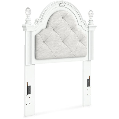 Signature Design by Ashley Kozlani PCB1819 - 153 Twin Upholstered Panel Headboard - American Furniture of Slidell