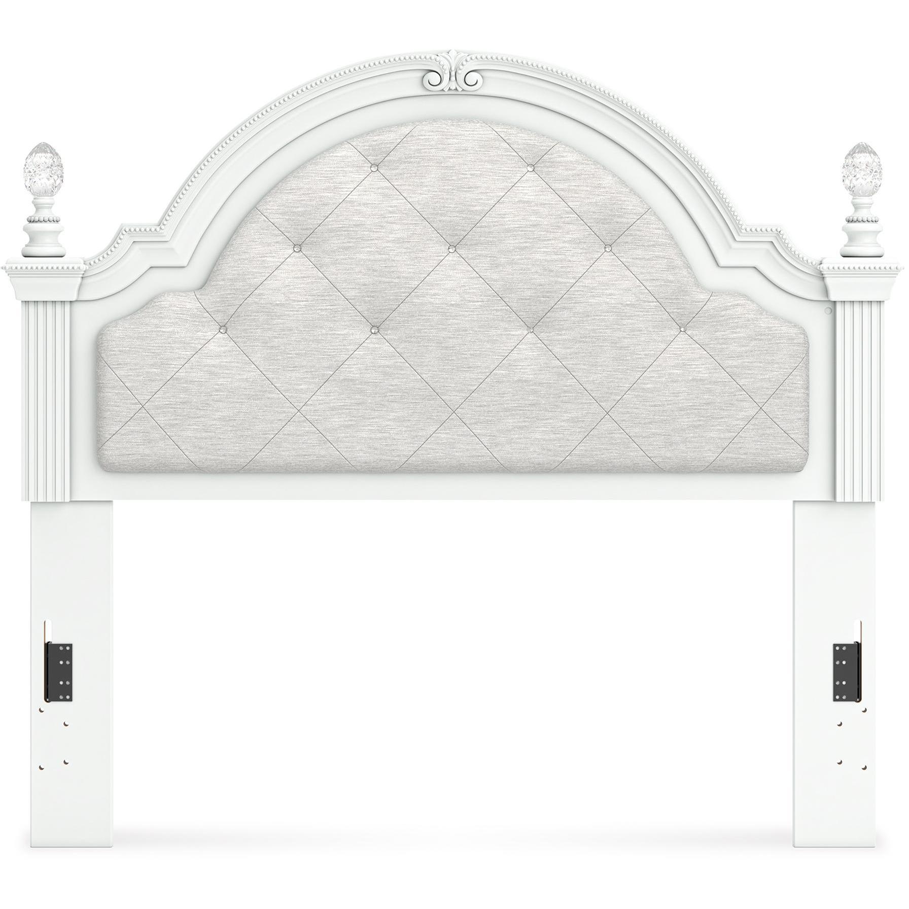 Signature Design by Ashley Kozlani PCB1819 - 187 Full Upholstered Panel Headboard - American Furniture of Slidell