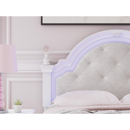 Signature Design by Ashley Kozlani PCB1819 - 187 Full Upholstered Panel Headboard - American Furniture of Slidell