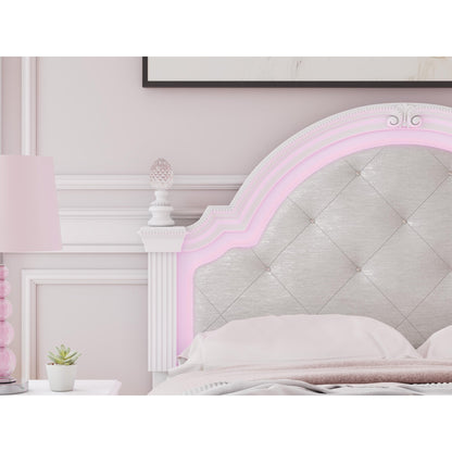 Signature Design by Ashley Kozlani PCB1819 - 187 Full Upholstered Panel Headboard - American Furniture of Slidell