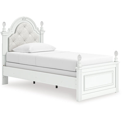 Signature Design by Ashley Kozlani Twin Upholstered Panel Bed PCB1819 - 153/PCB1819 - 52/PCB1819 - 83 - American Furniture of Slidell