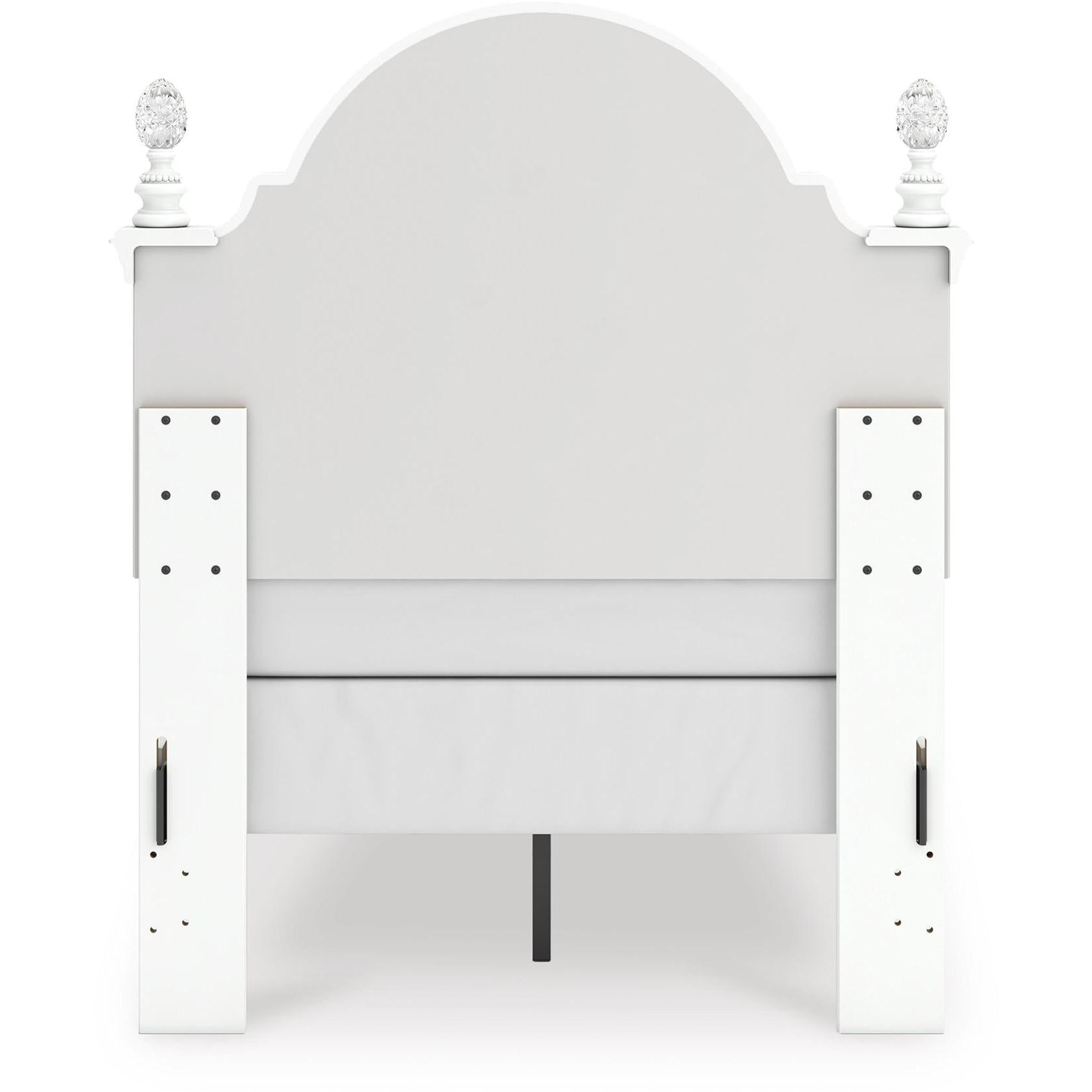 Signature Design by Ashley Kozlani Twin Upholstered Panel Bed PCB1819 - 153/PCB1819 - 52/PCB1819 - 83 - American Furniture of Slidell