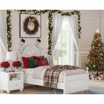 Signature Design by Ashley Kozlani Twin Upholstered Panel Bed PCB1819 - 153/PCB1819 - 52/PCB1819 - 83 - American Furniture of Slidell