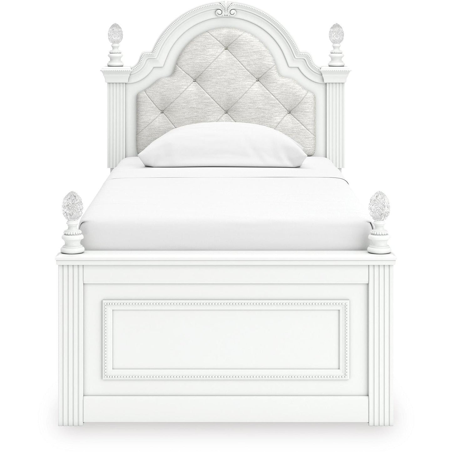 Signature Design by Ashley Kozlani Twin Upholstered Panel Bed PCB1819 - 153/PCB1819 - 52/PCB1819 - 83 - American Furniture of Slidell