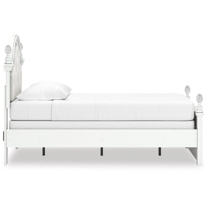 Signature Design by Ashley Kozlani Twin Upholstered Panel Bed PCB1819 - 153/PCB1819 - 52/PCB1819 - 83 - American Furniture of Slidell