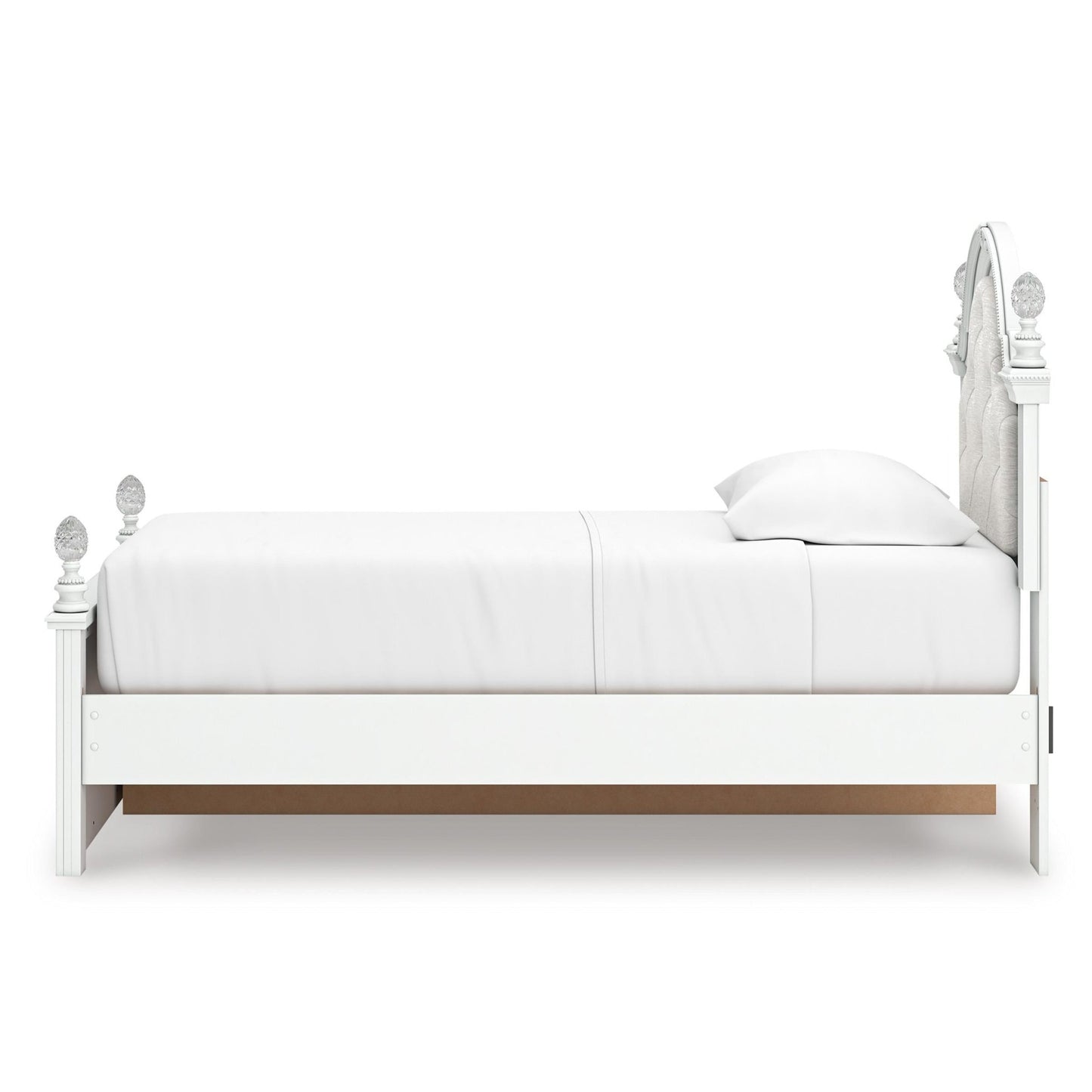 Signature Design by Ashley Kozlani Twin Upholstered Panel Bed with Storage PCB1819 - 153/PCB1819 - 52/PCB1819 - 150/B100 - 11 - American Furniture of Slidell