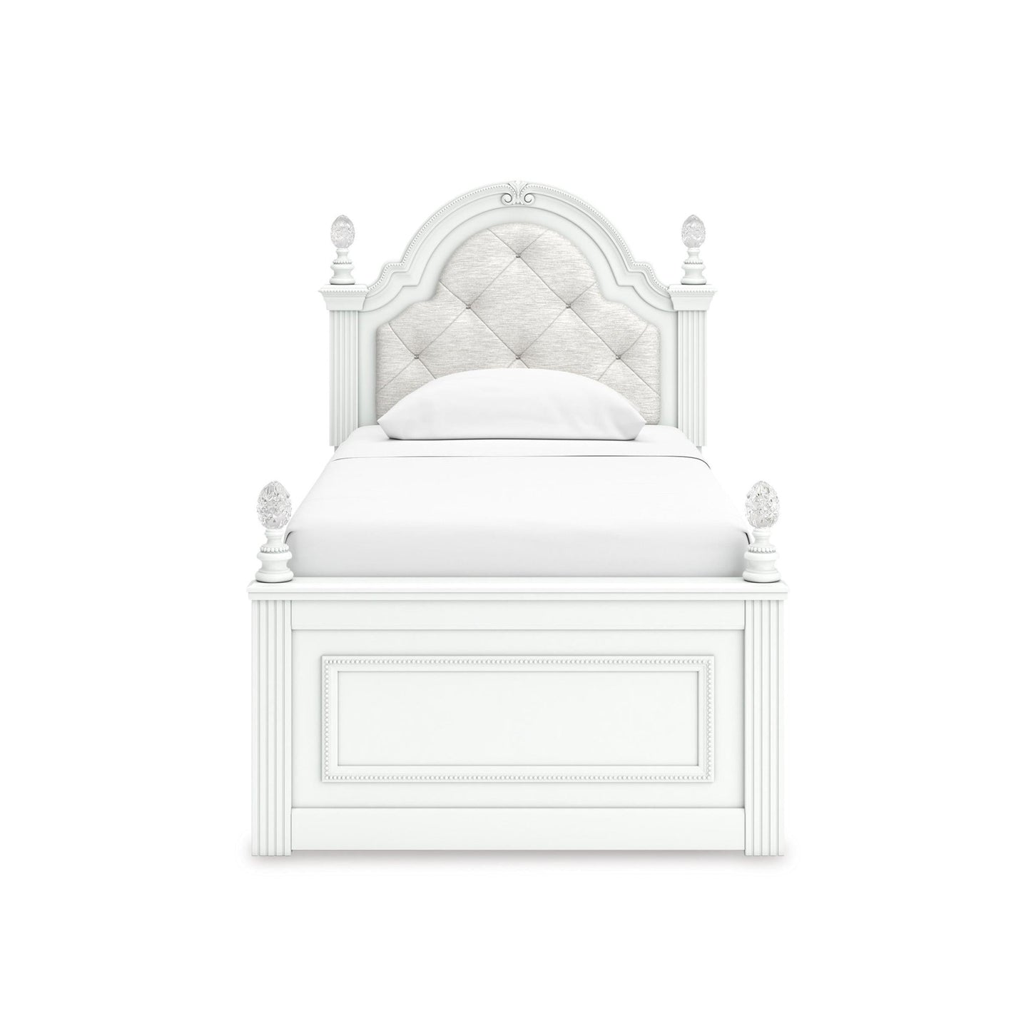 Signature Design by Ashley Kozlani Twin Upholstered Panel Bed with Storage PCB1819 - 153/PCB1819 - 52/PCB1819 - 150/B100 - 11 - American Furniture of Slidell