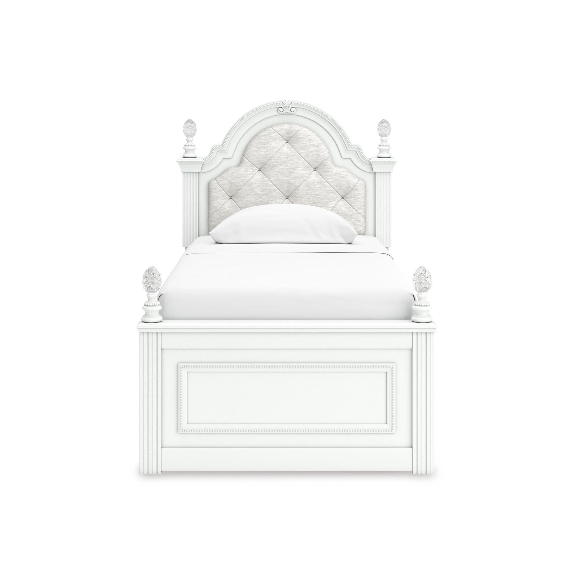 Signature Design by Ashley Kozlani Twin Upholstered Panel Bed with Storage PCB1819 - 153/PCB1819 - 52/PCB1819 - 150/B100 - 11 - American Furniture of Slidell