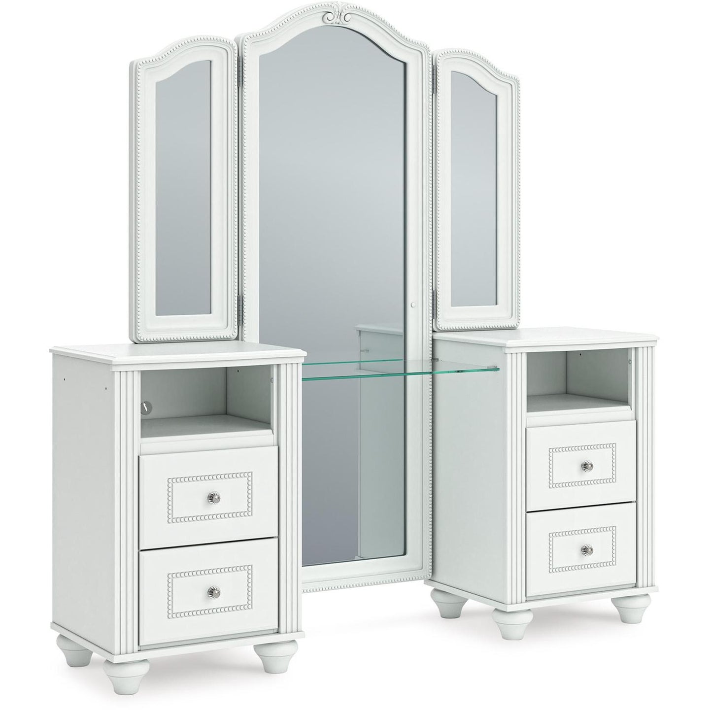 Signature Design by Ashley Kozlani Vanity Set PCB1819 - 22/PCB1819 - 22/PCB1819 - 25 - American Furniture of Slidell
