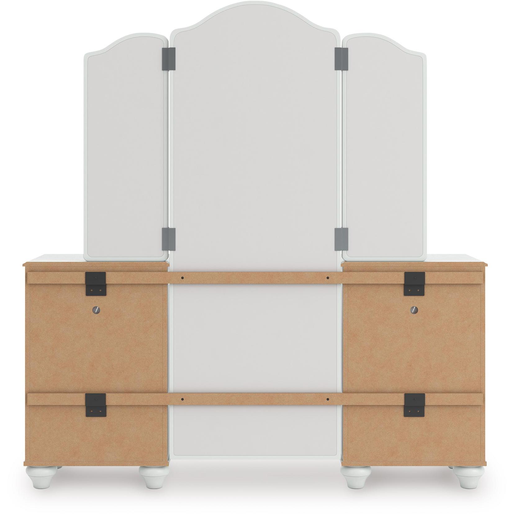 Signature Design by Ashley Kozlani Vanity Set PCB1819 - 22/PCB1819 - 22/PCB1819 - 25 - American Furniture of Slidell