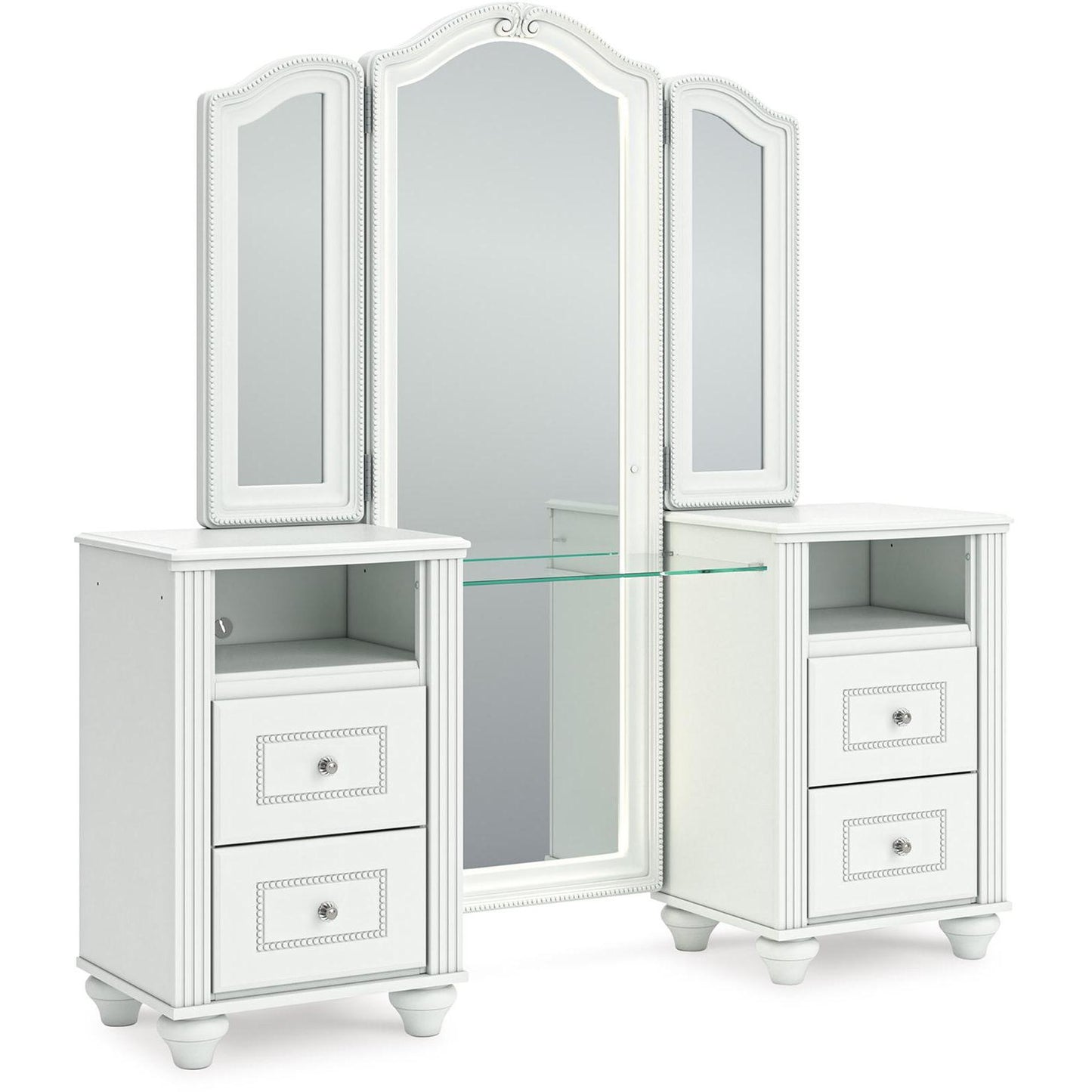 Signature Design by Ashley Kozlani Vanity Set PCB1819 - 22/PCB1819 - 22/PCB1819 - 25 - American Furniture of Slidell