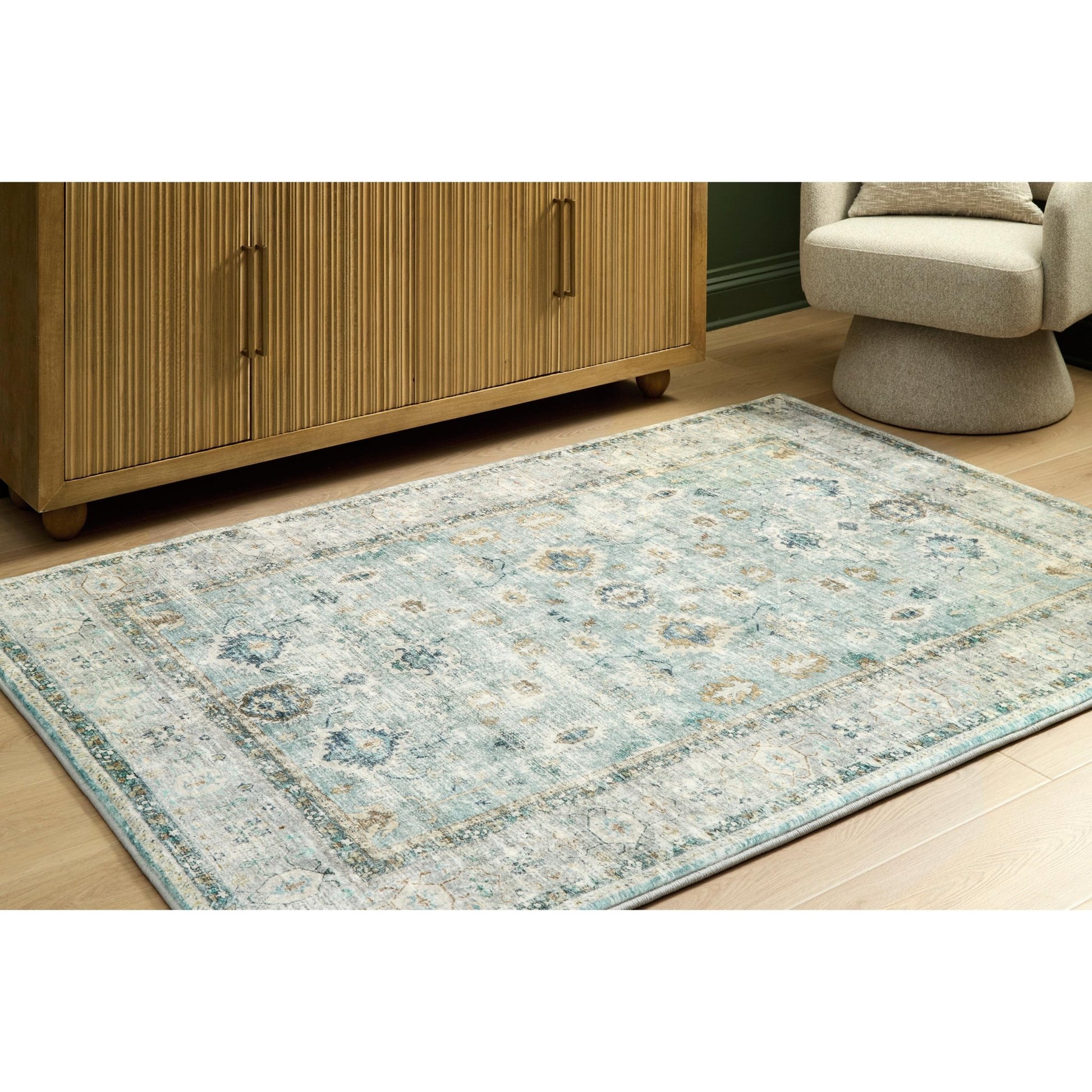 Signature Design by Ashley Ladstoney R407502 Memory Foam Medium Rug - American Furniture of Slidell