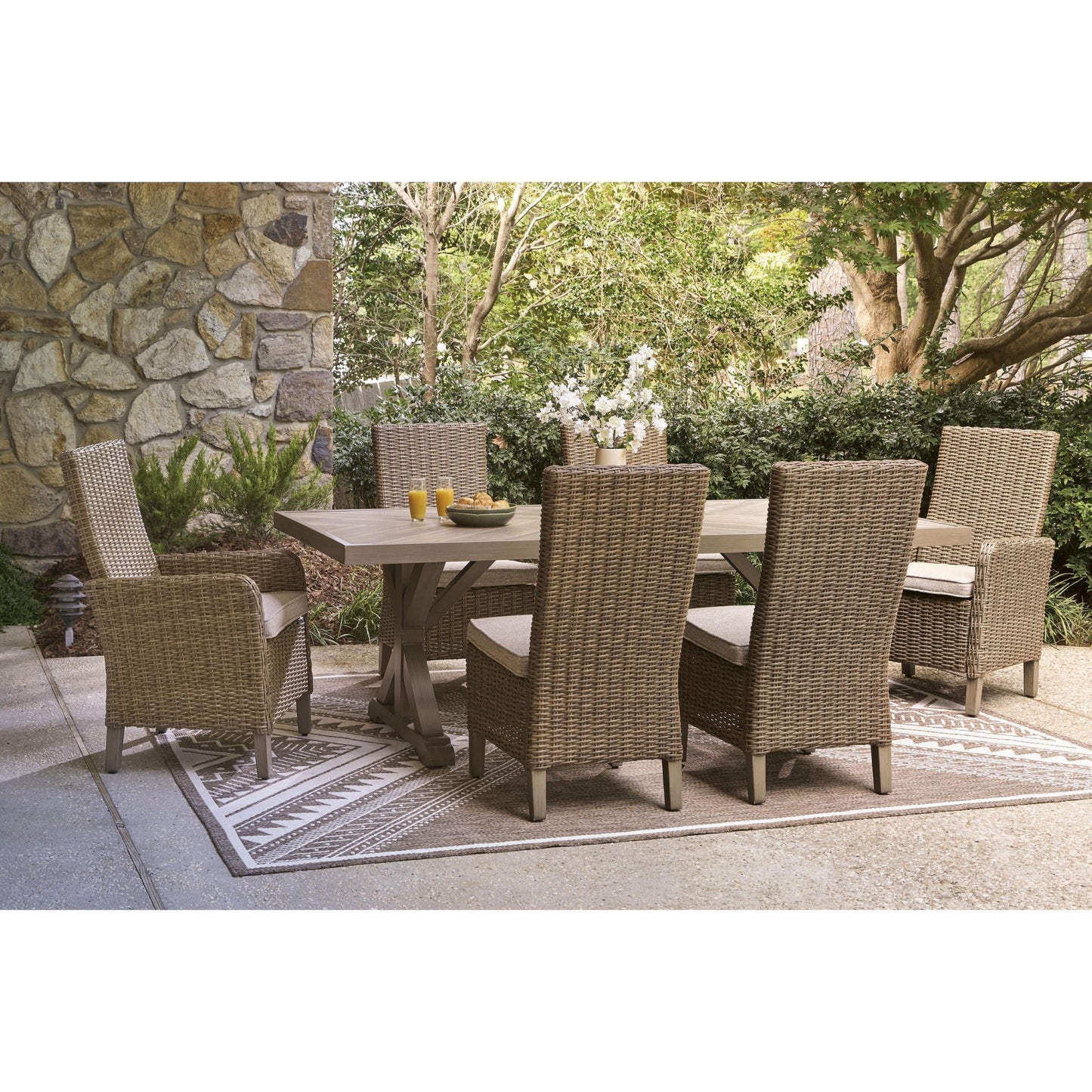 Signature Design by Ashley Laguna Heights PCP790 - 601A Arm Chair With Cushion - American Furniture of Slidell