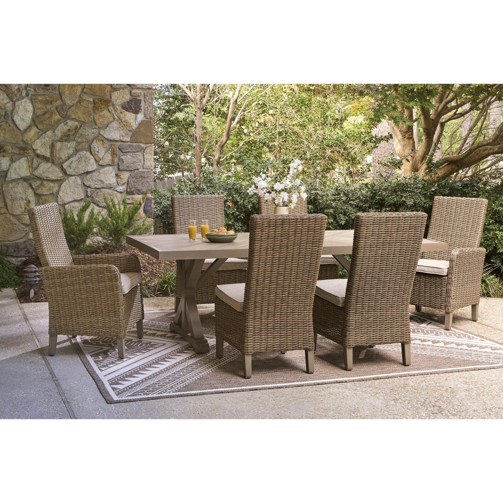 Signature Design by Ashley Laguna Heights PCP790 - 601A Arm Chair With Cushion - American Furniture of Slidell