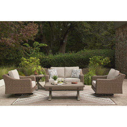 Signature Design by Ashley Laguna Heights PCP790 - 701 Rectangular Cocktail Table - American Furniture of Slidell