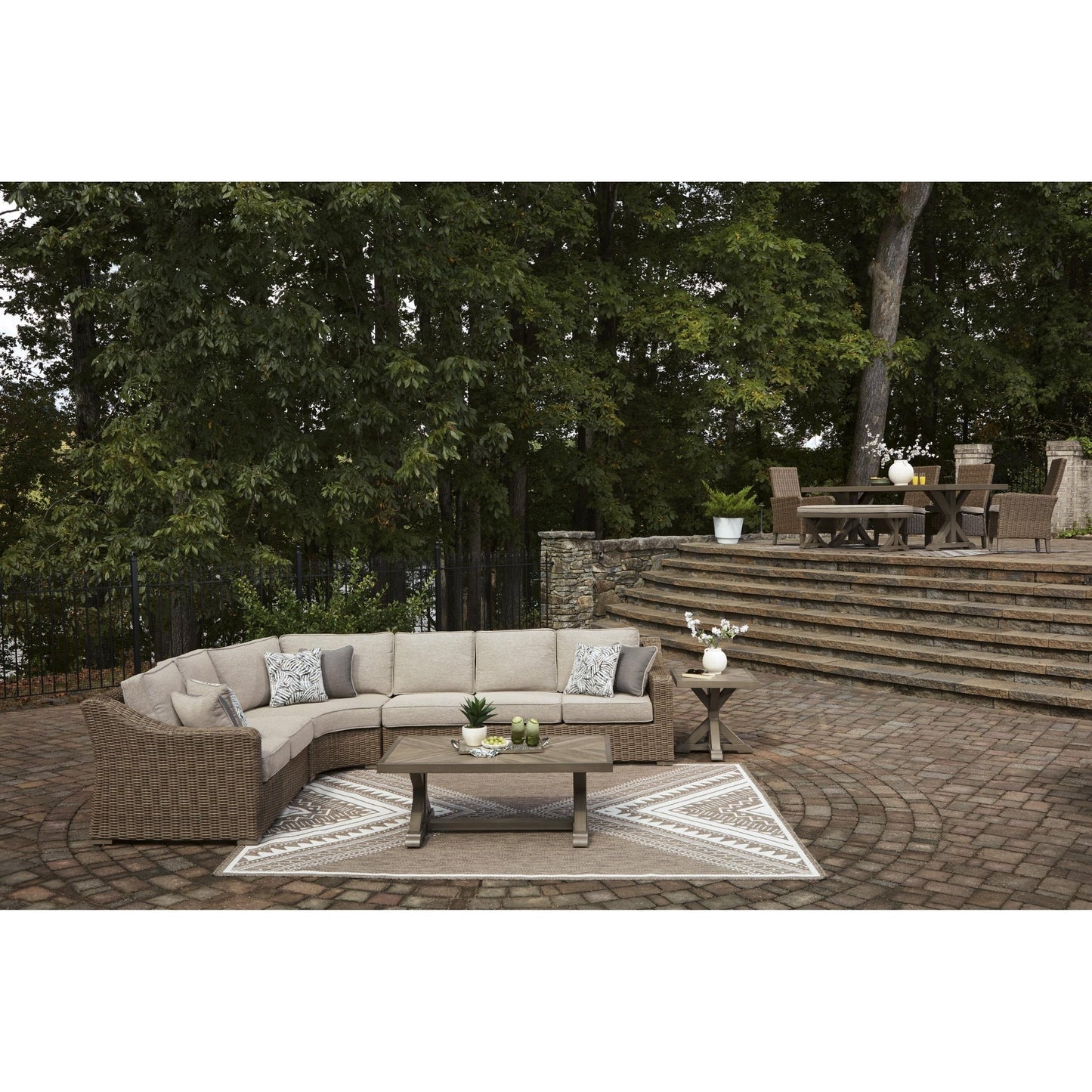 Signature Design by Ashley Laguna Heights PCP790 - 701 Rectangular Cocktail Table - American Furniture of Slidell