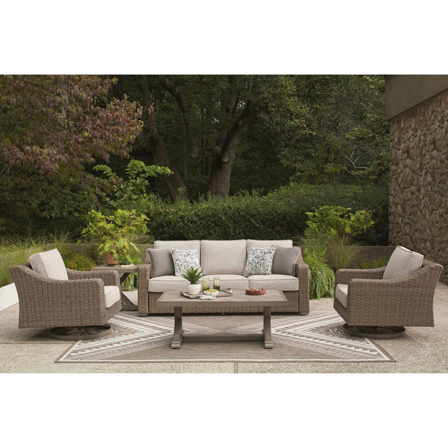 Signature Design by Ashley Laguna Heights PCP790 - 701 Rectangular Cocktail Table - American Furniture of Slidell