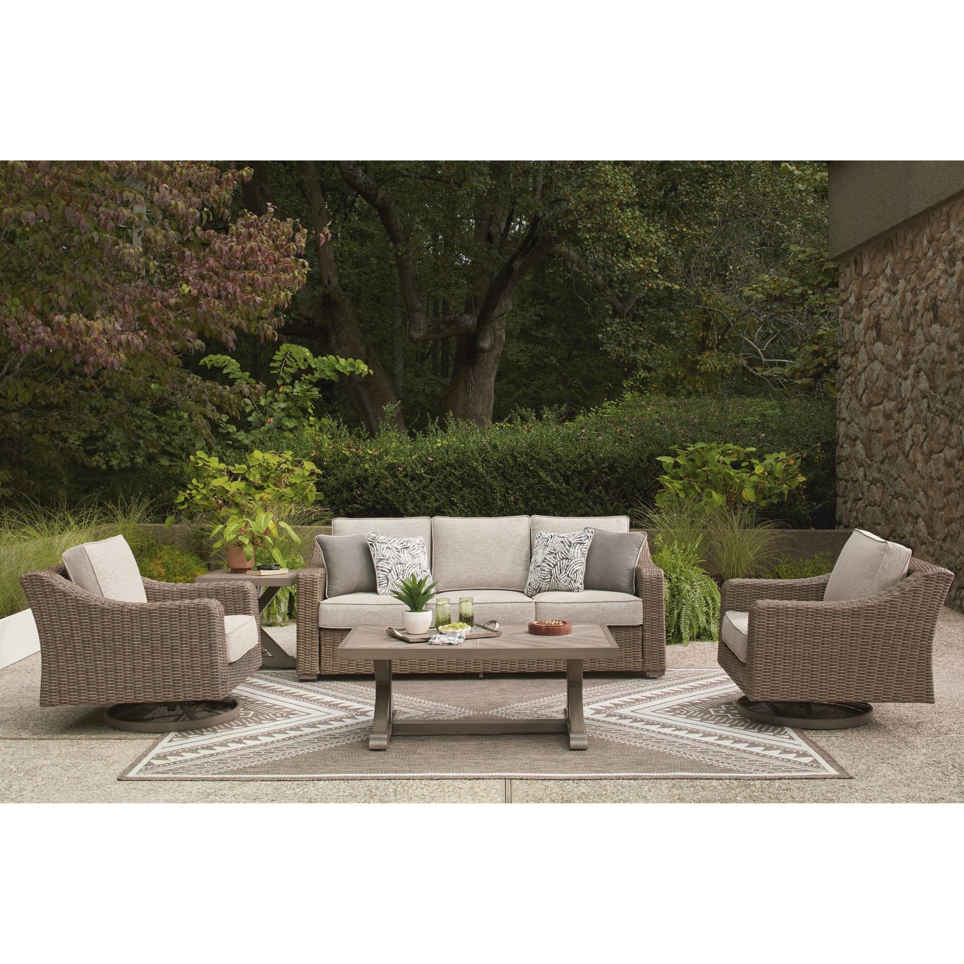 Signature Design by Ashley Laguna Heights PCP790 - 702 Square End Table - American Furniture of Slidell