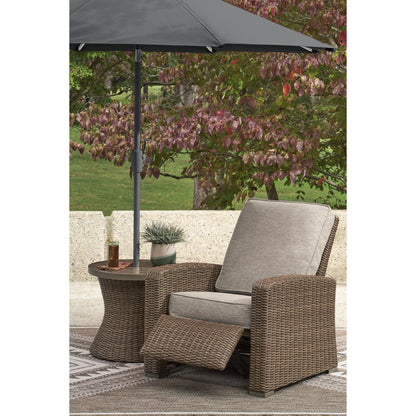 Signature Design by Ashley Laguna Heights PCP790 - 706 Round End Table with Umbrella Option - American Furniture of Slidell