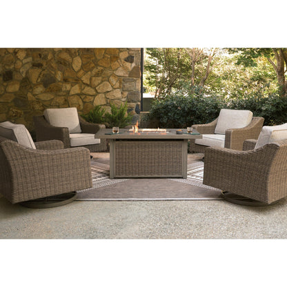 Signature Design by Ashley Laguna Heights PCP790 - 821 Swivel Lounge with Cushion - American Furniture of Slidell