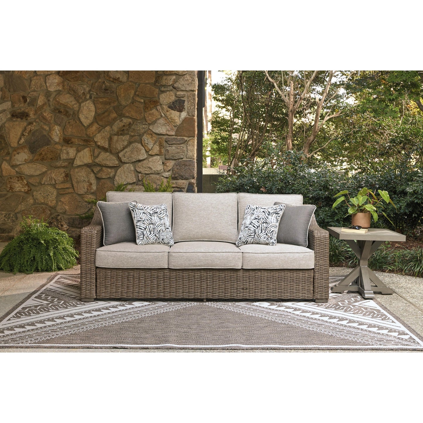 Signature Design by Ashley Laguna Heights PCP790 - 838 Sofa with Cushion - American Furniture of Slidell