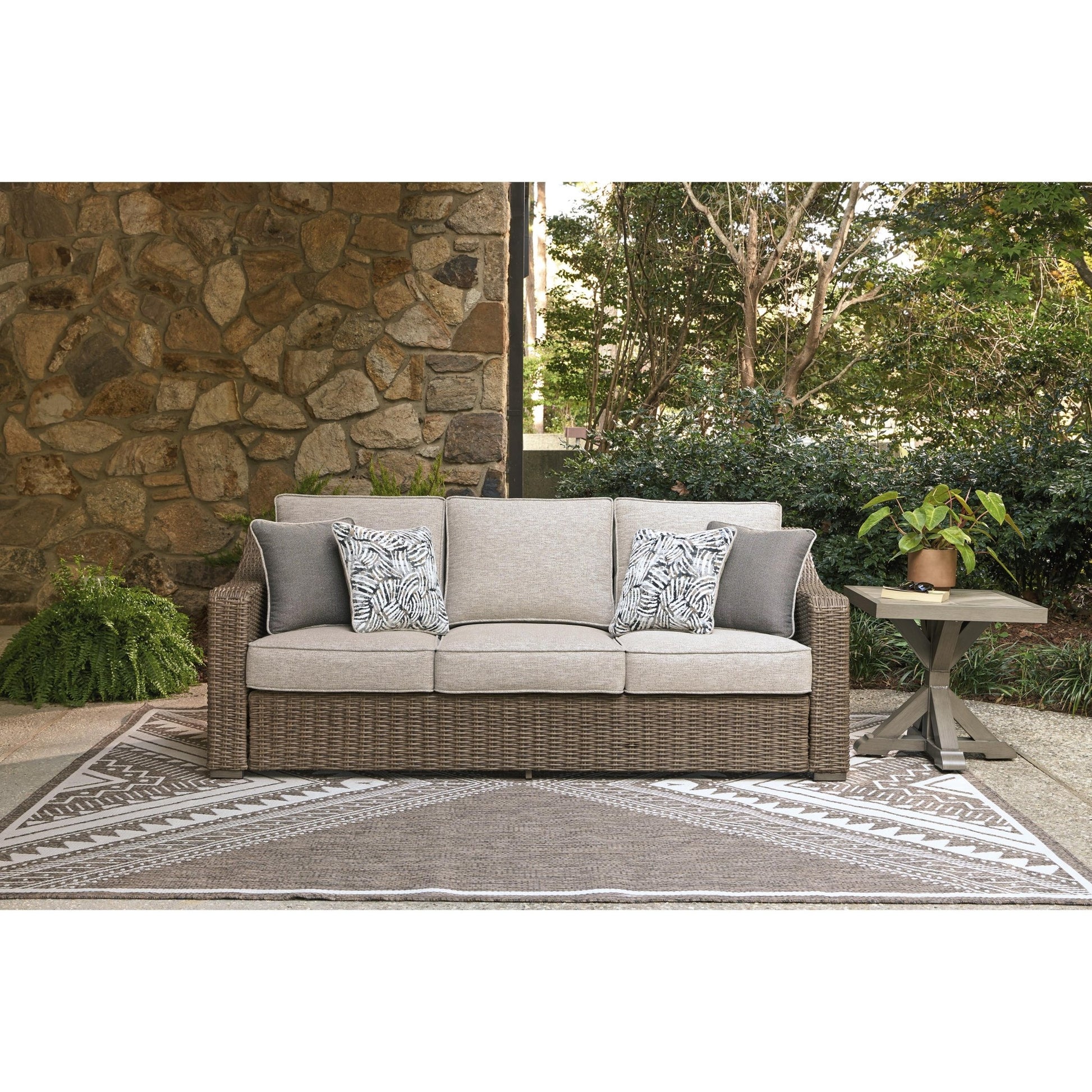 Signature Design by Ashley Laguna Heights PCP790 - 838 Sofa with Cushion - American Furniture of Slidell