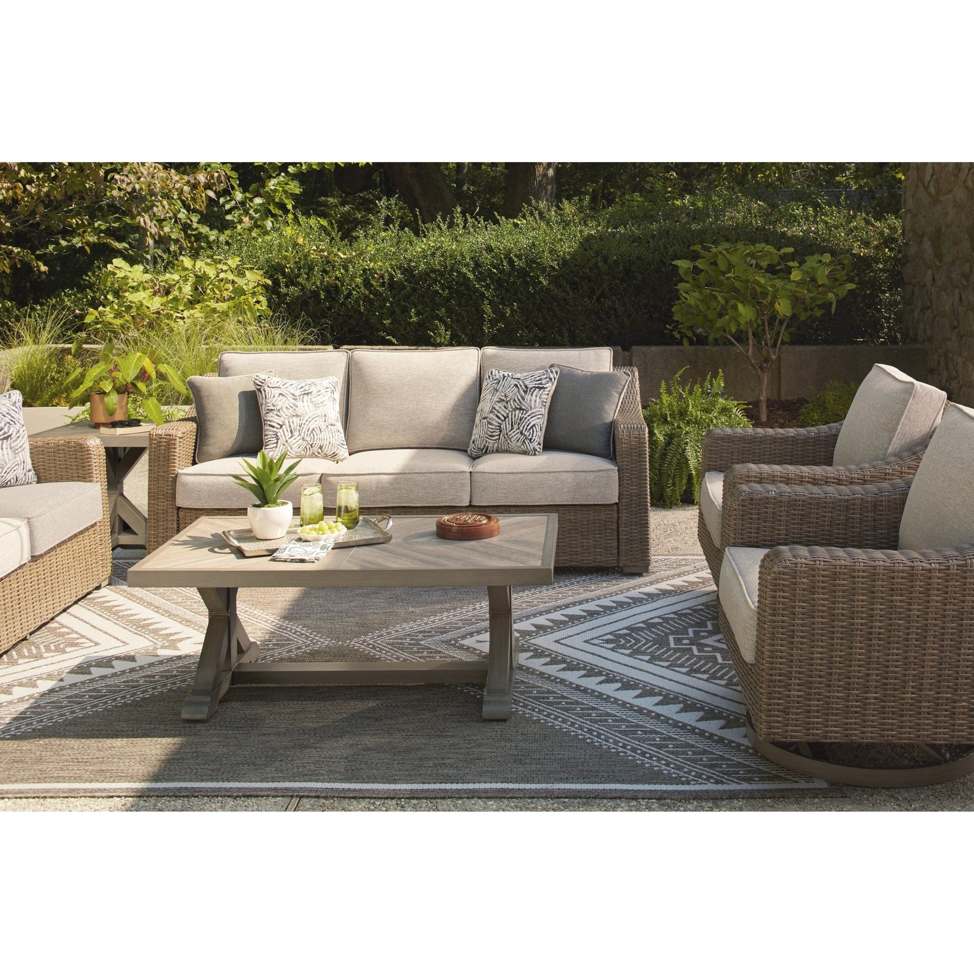 Signature Design by Ashley Laguna Heights PCP790 - 838 Sofa with Cushion - American Furniture of Slidell
