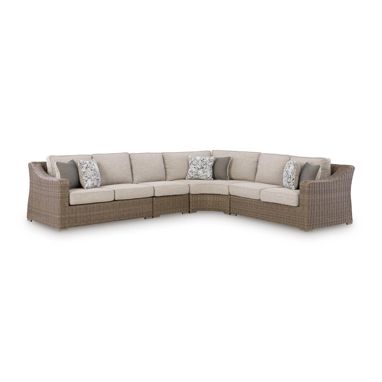 Signature Design by Ashley Laguna Heights PCP790P2 4 pc Outdoor Sectional - American Furniture of Slidell