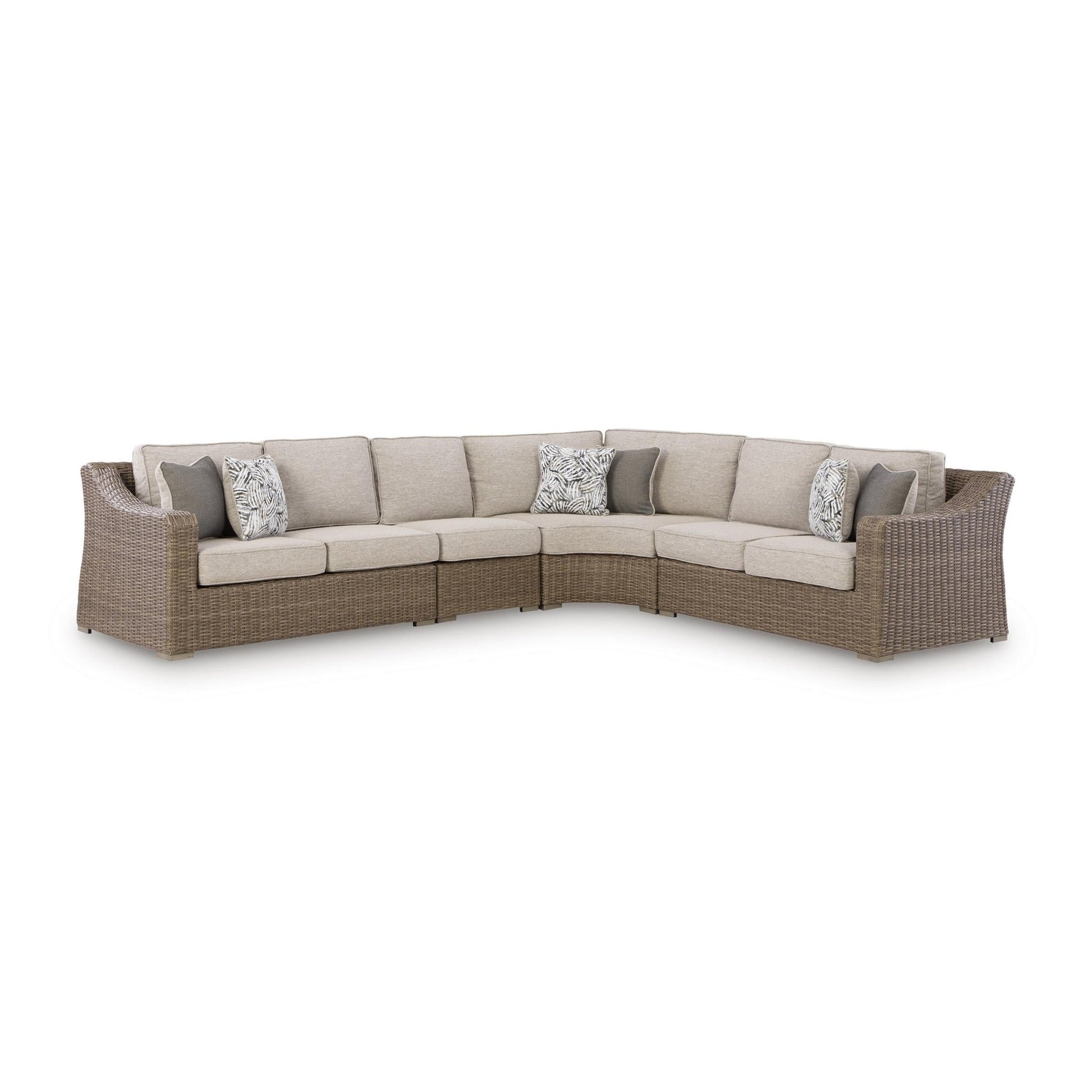 Signature Design by Ashley Laguna Heights PCP790P2 4 pc Outdoor Sectional - American Furniture of Slidell