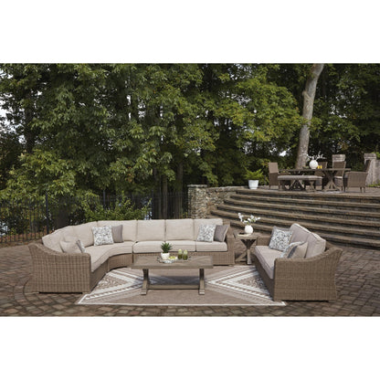 Signature Design by Ashley Laguna Heights PCP790P2 4 pc Outdoor Sectional - American Furniture of Slidell