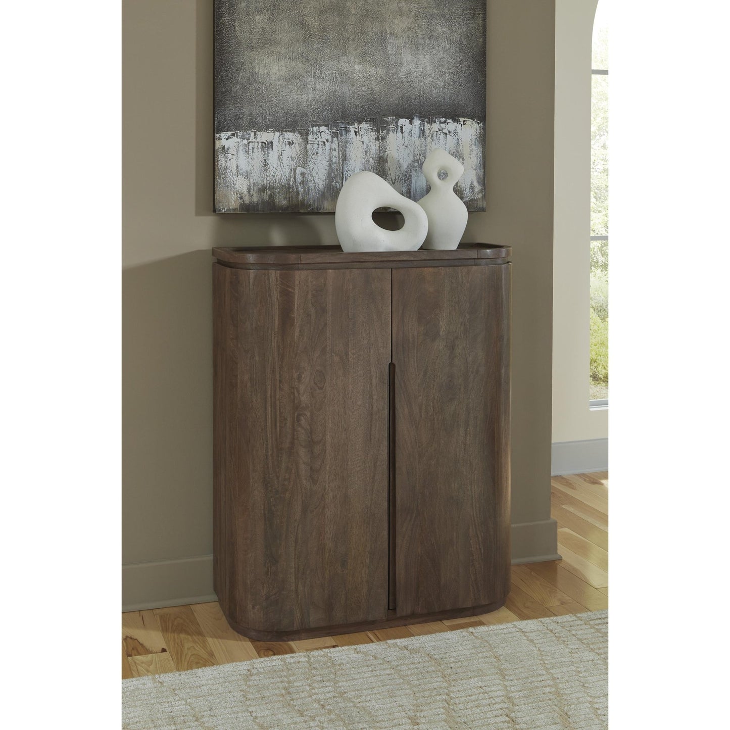 Signature Design by Ashley Landermont A4000697 Bar Cabinet - American Furniture of Slidell