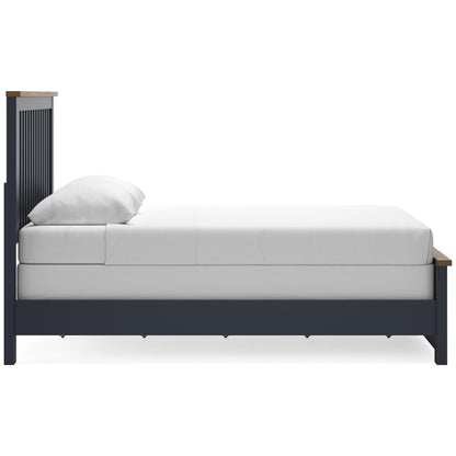 Signature Design by Ashley Landocken B414B10 Queen Panel Bed - American Furniture of Slidell