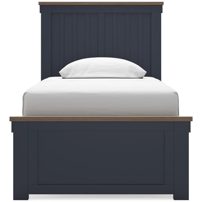 Signature Design by Ashley Landocken B414B2 Twin Panel Bed - American Furniture of Slidell
