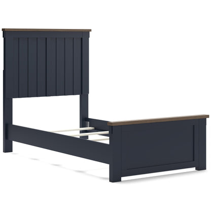 Signature Design by Ashley Landocken B414B2 Twin Panel Bed - American Furniture of Slidell