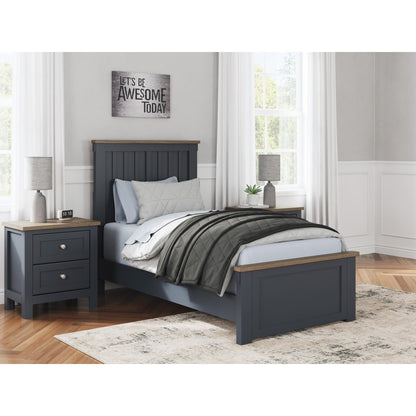 Signature Design by Ashley Landocken B414B2 Twin Panel Bed - American Furniture of Slidell