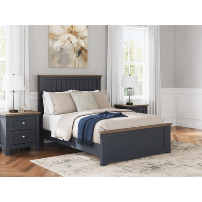 Signature Design by Ashley Landocken B414B3 Full Panel Bed - American Furniture of Slidell