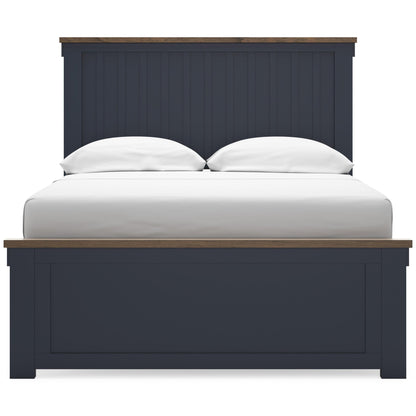 Signature Design by Ashley Landocken B414B3 Full Panel Bed - American Furniture of Slidell
