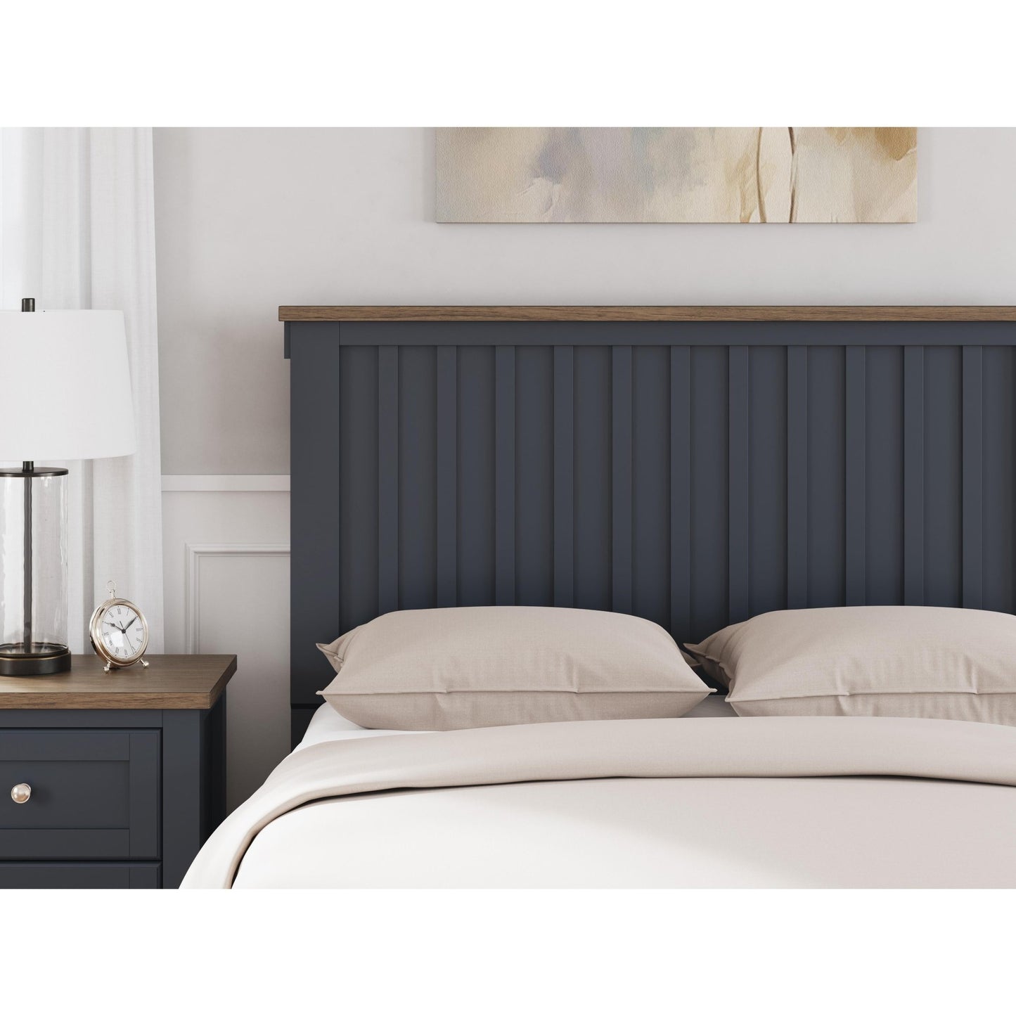 Signature Design by Ashley Landocken B414B3 Full Panel Bed - American Furniture of Slidell