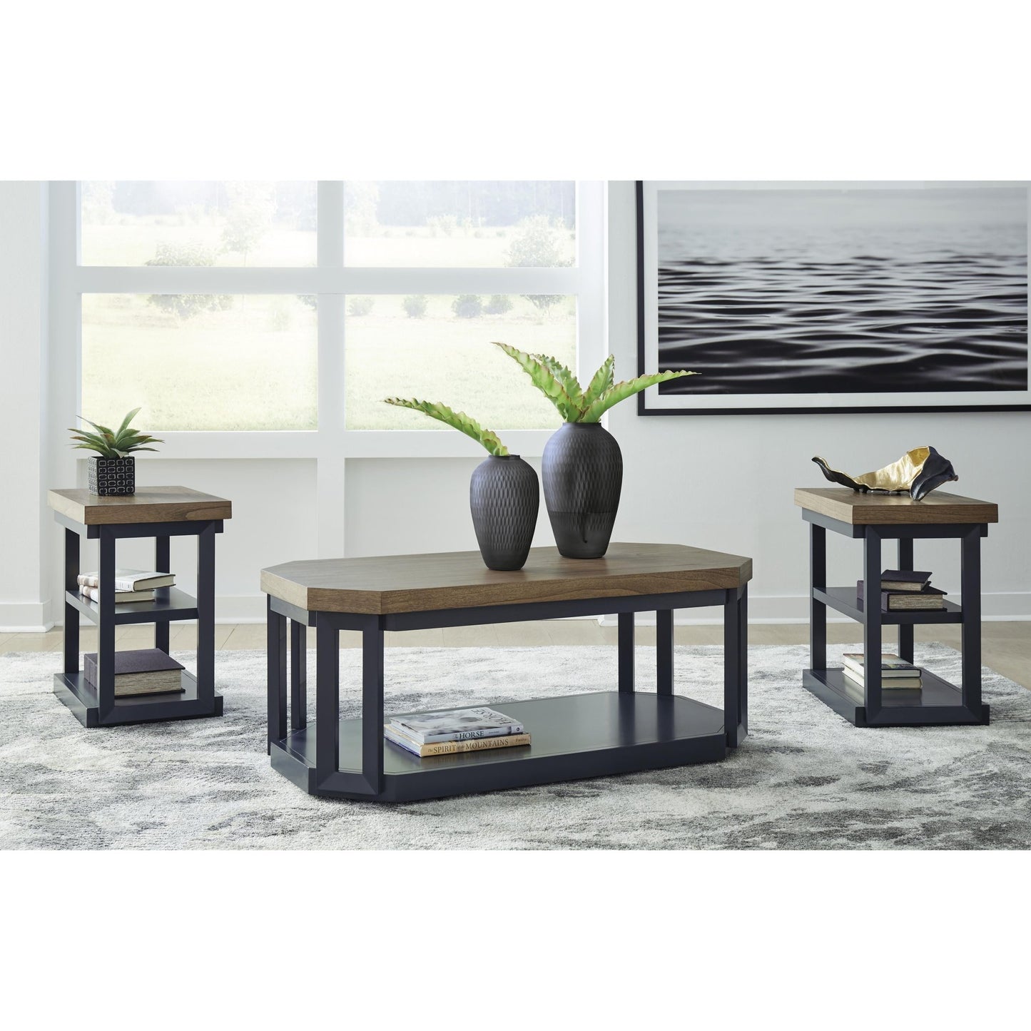 Signature Design by Ashley Landocken T402 - 13 Occasional Table Set - American Furniture of Slidell