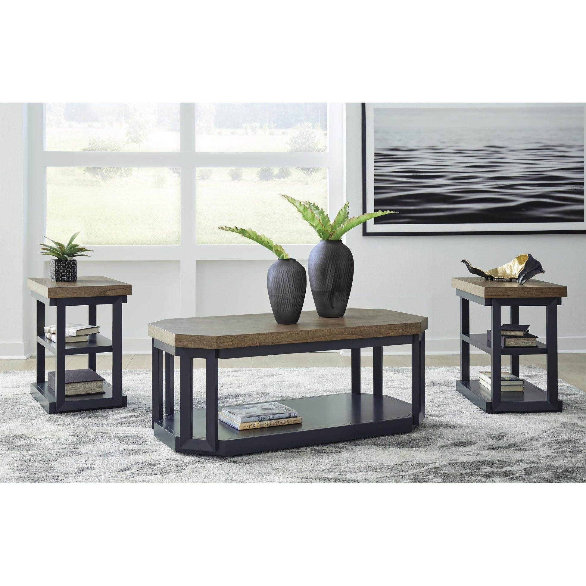 Signature Design by Ashley Landocken T402 - 13 Occasional Table Set - American Furniture of Slidell