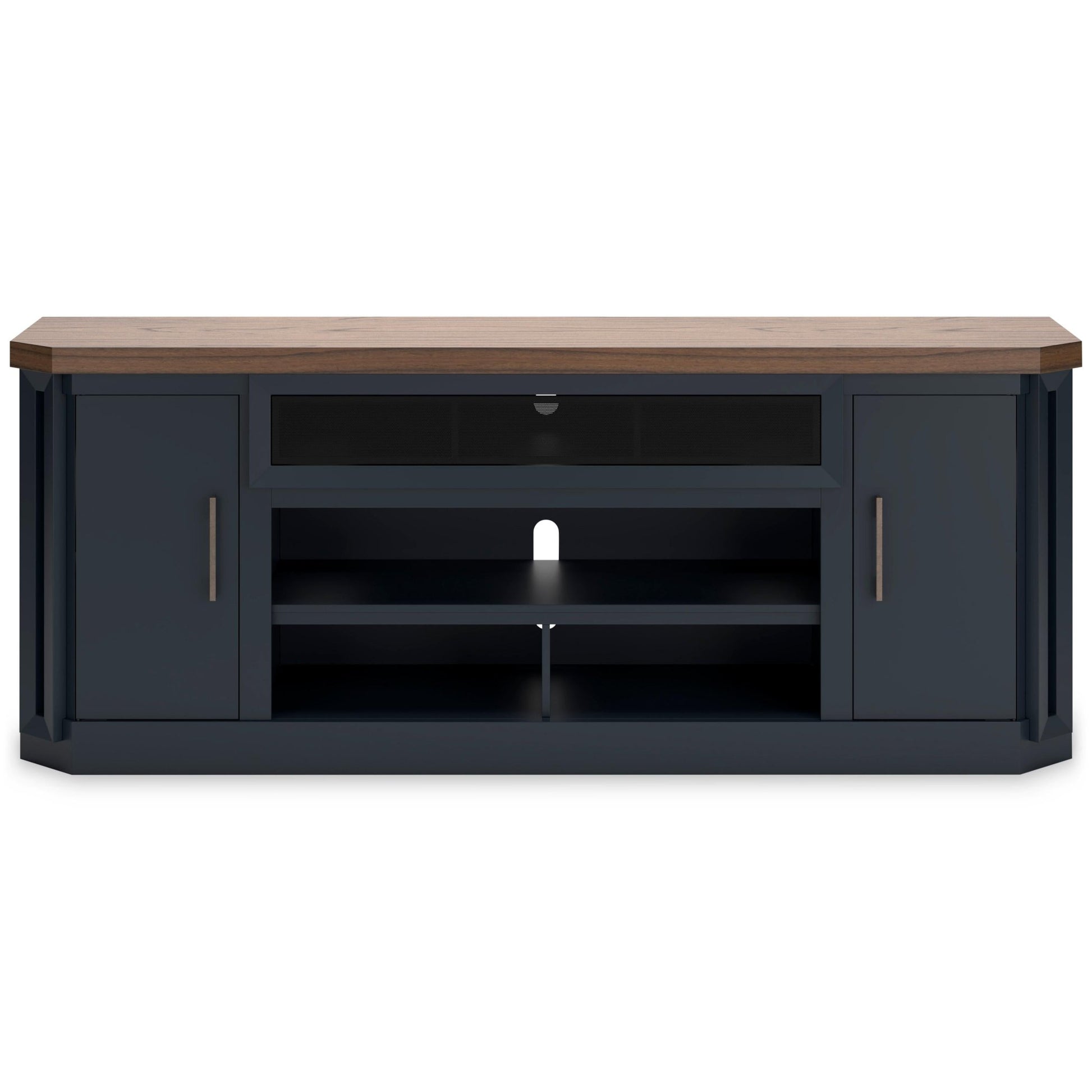 Signature Design by Ashley Landocken W402 - 68 XL TV Stand with Fireplace Option - American Furniture of Slidell