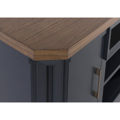 Signature Design by Ashley Landocken W402 - 68 XL TV Stand with Fireplace Option - American Furniture of Slidell