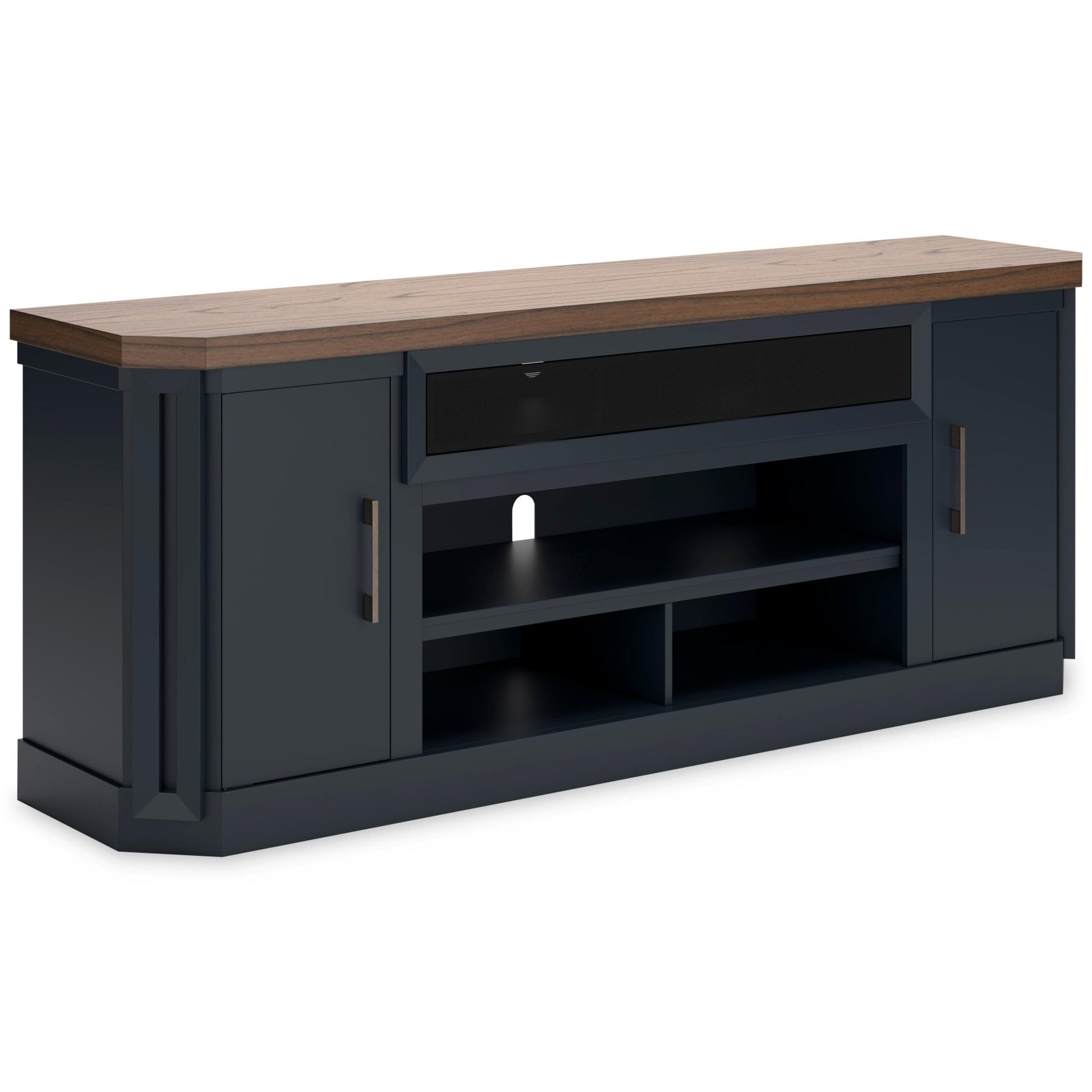 Signature Design by Ashley Landocken W402 - 68 XL TV Stand with Fireplace Option - American Furniture of Slidell
