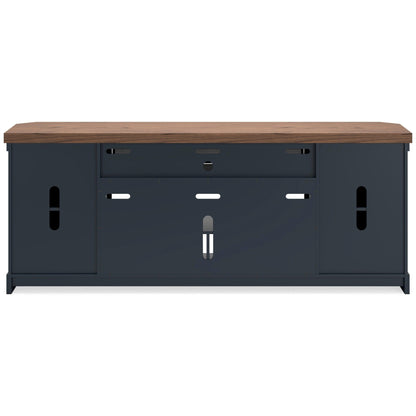 Signature Design by Ashley Landocken W402 - 68 XL TV Stand with Fireplace Option - American Furniture of Slidell