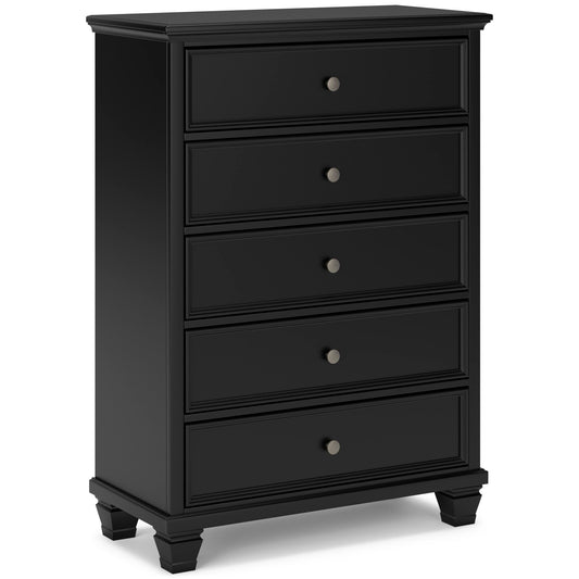Signature Design by Ashley Lanolee B687 - 46 Five Drawer Chest - American Furniture of Slidell